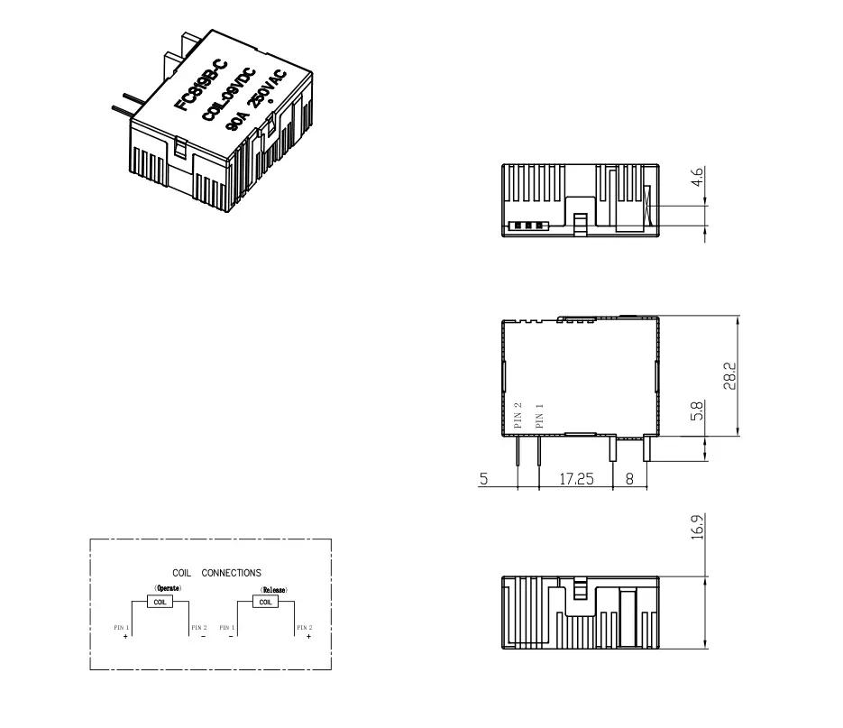 Boiler Control System Latching Relay