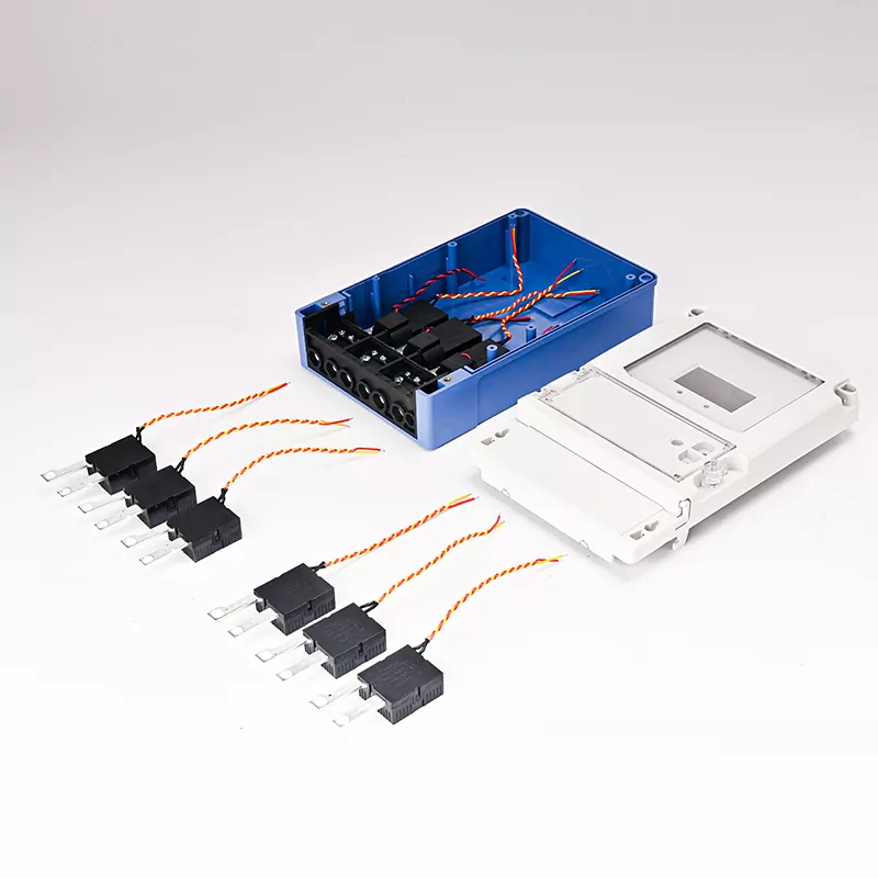 Driefasige elektronische meterkast